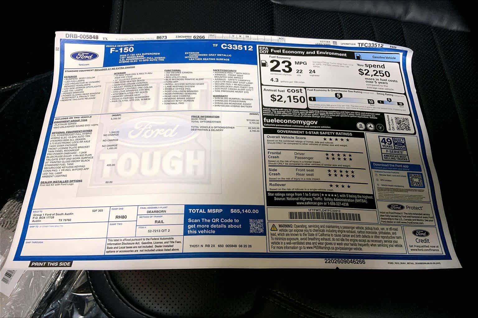 2026 Ford F-150