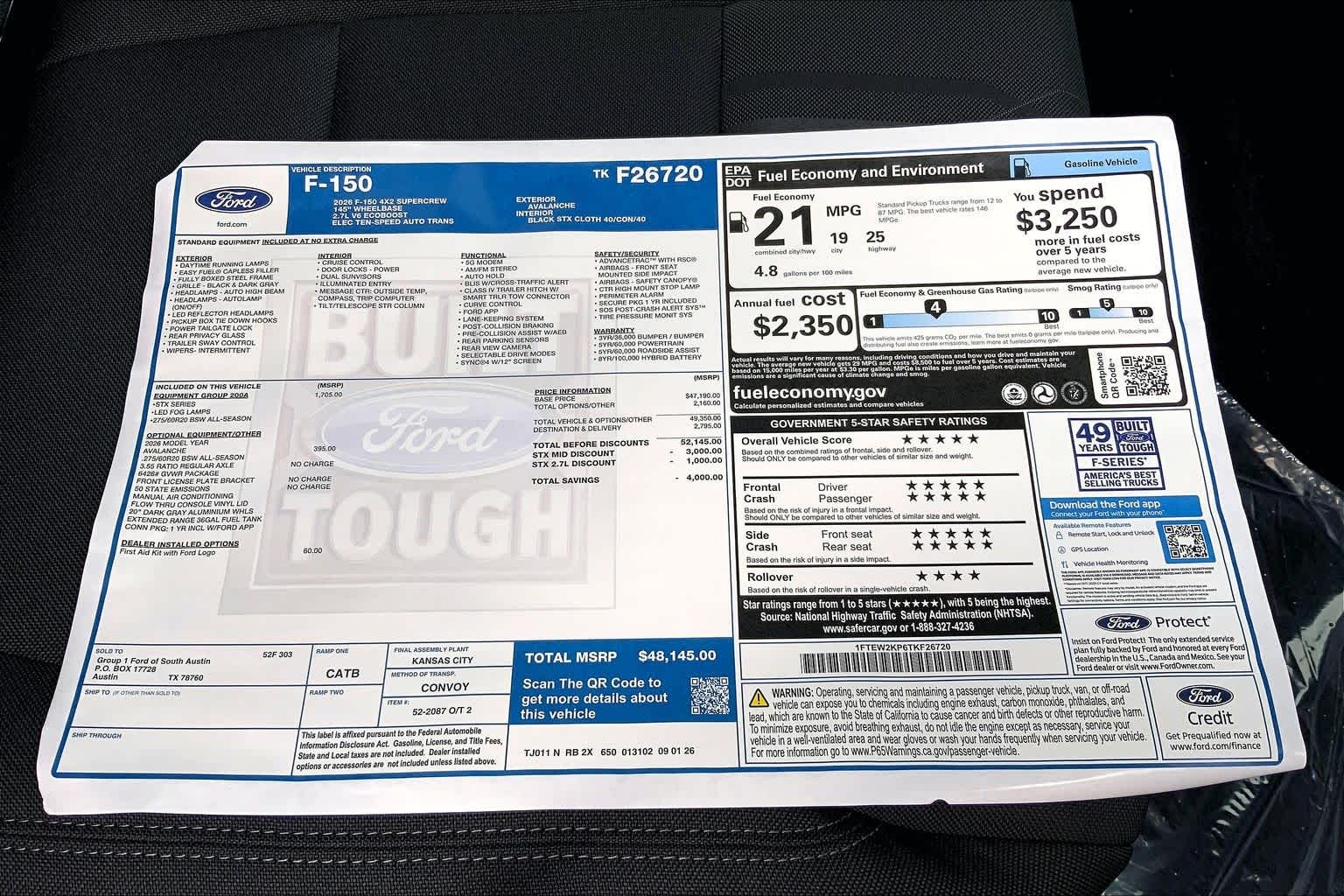 2026 Ford F-150