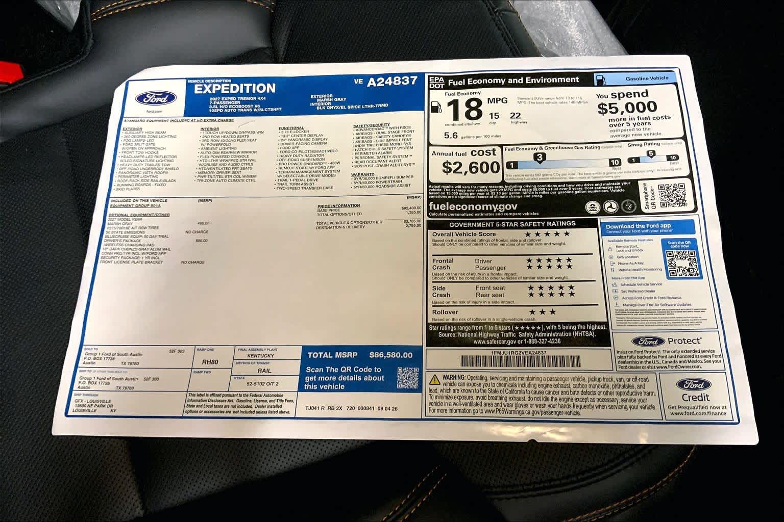 2027 Ford Expedition