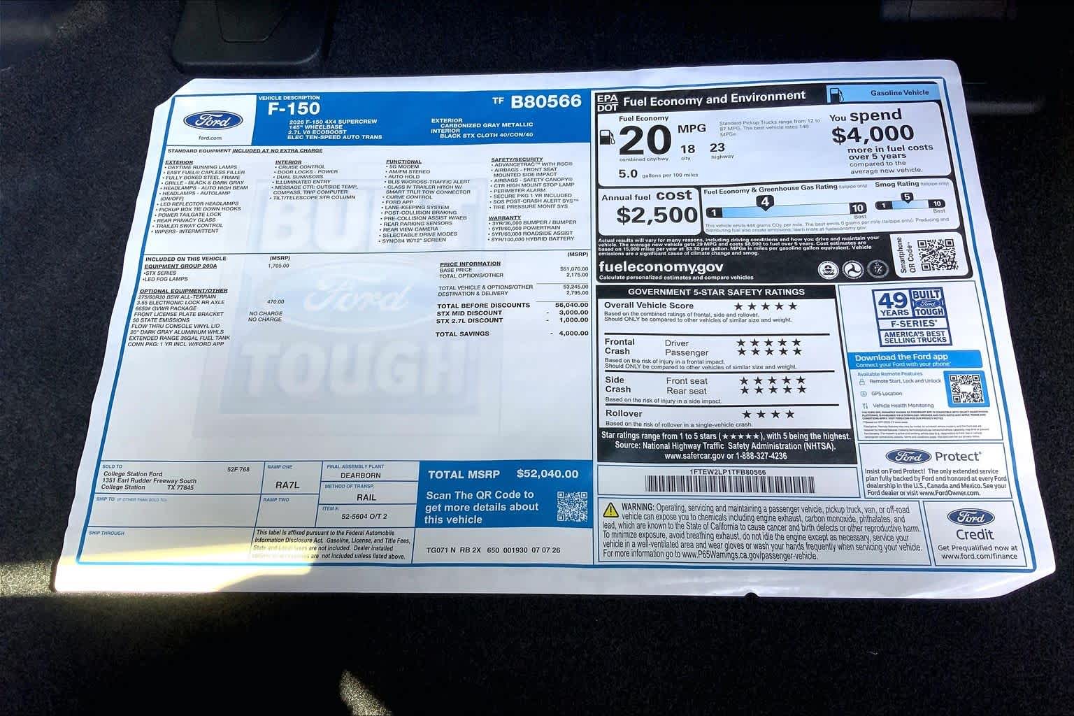 2026 Ford F-150