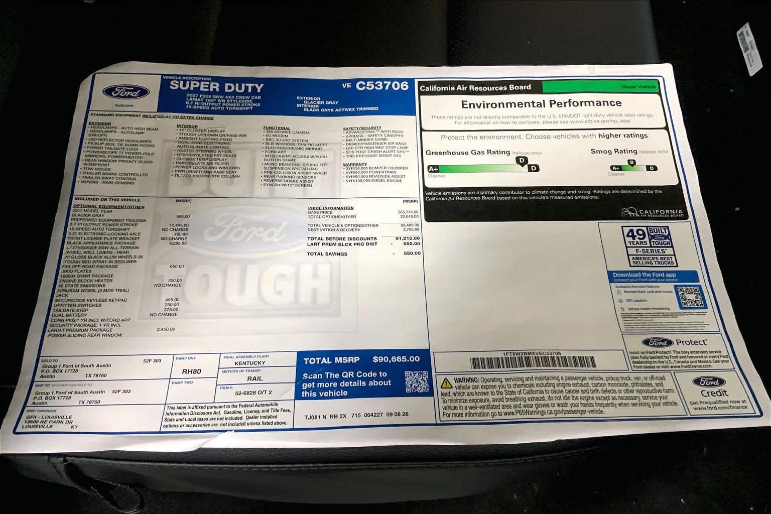 2027 Ford Super Duty F-250 SRW