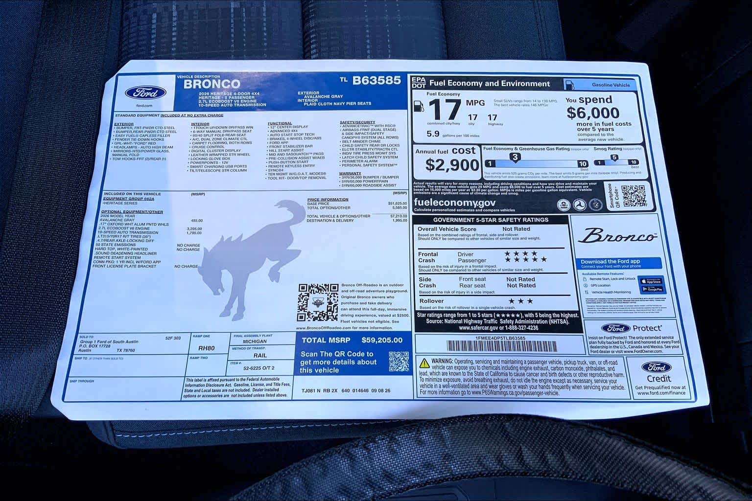 2026 Ford Bronco