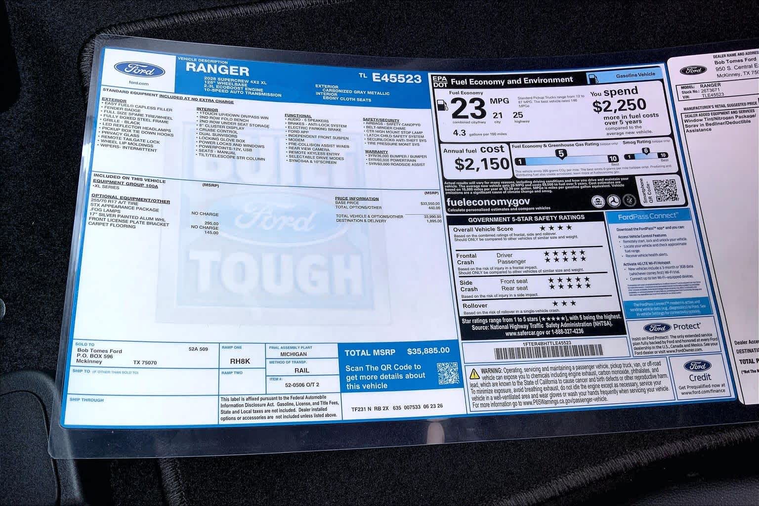 2026 Ford Ranger