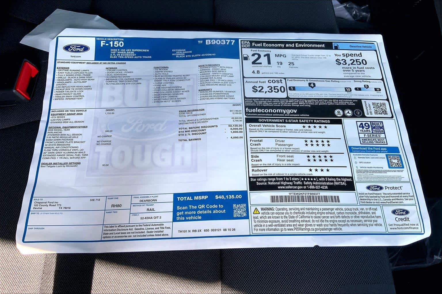 2026 Ford F-150