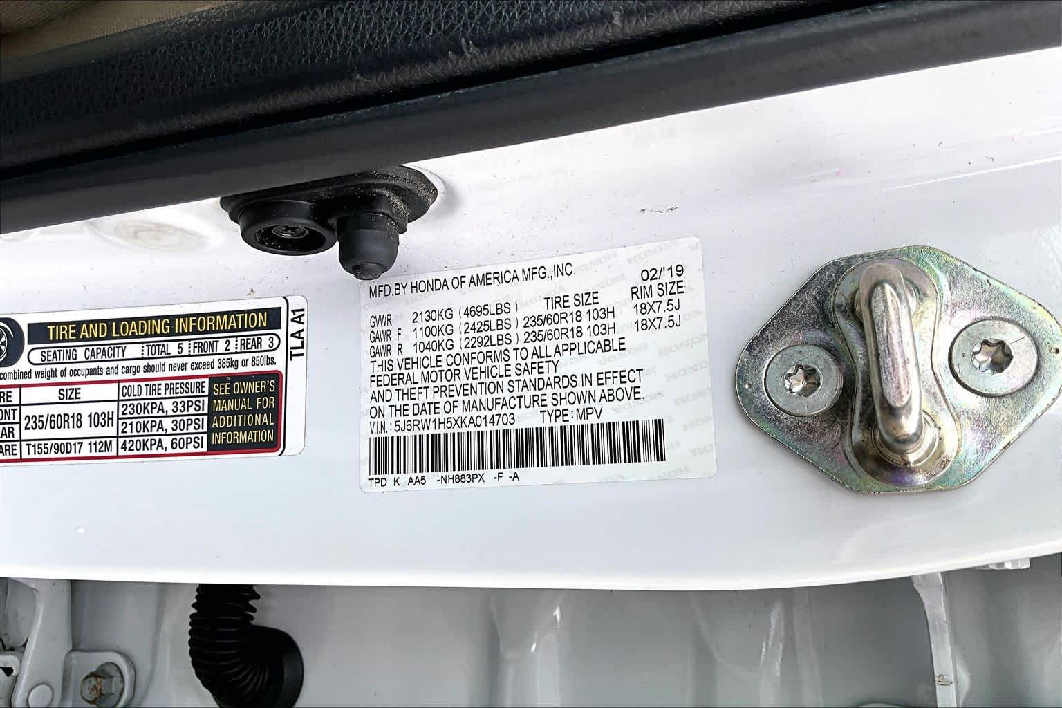 2019 Honda CR-V