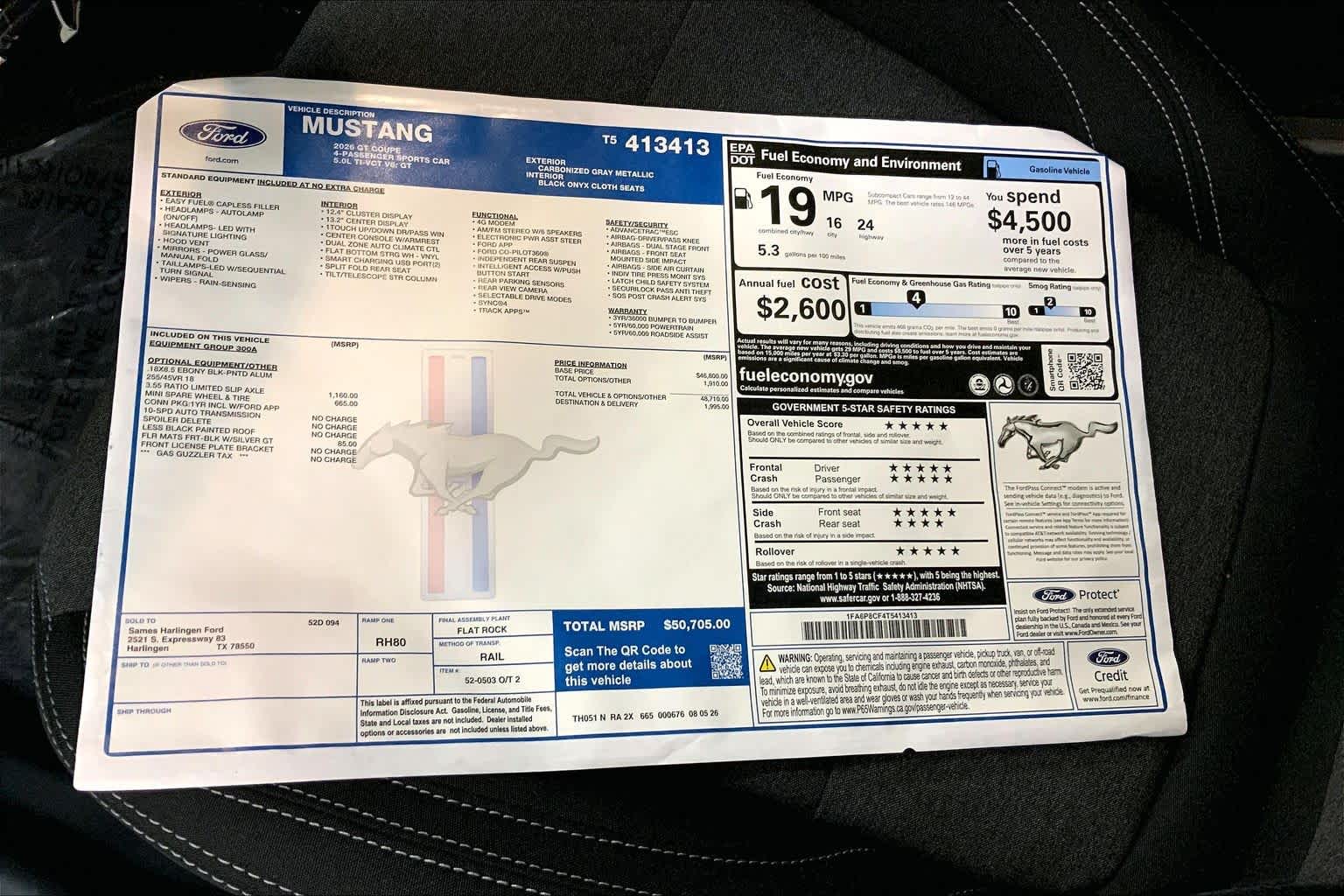 2026 Ford Mustang