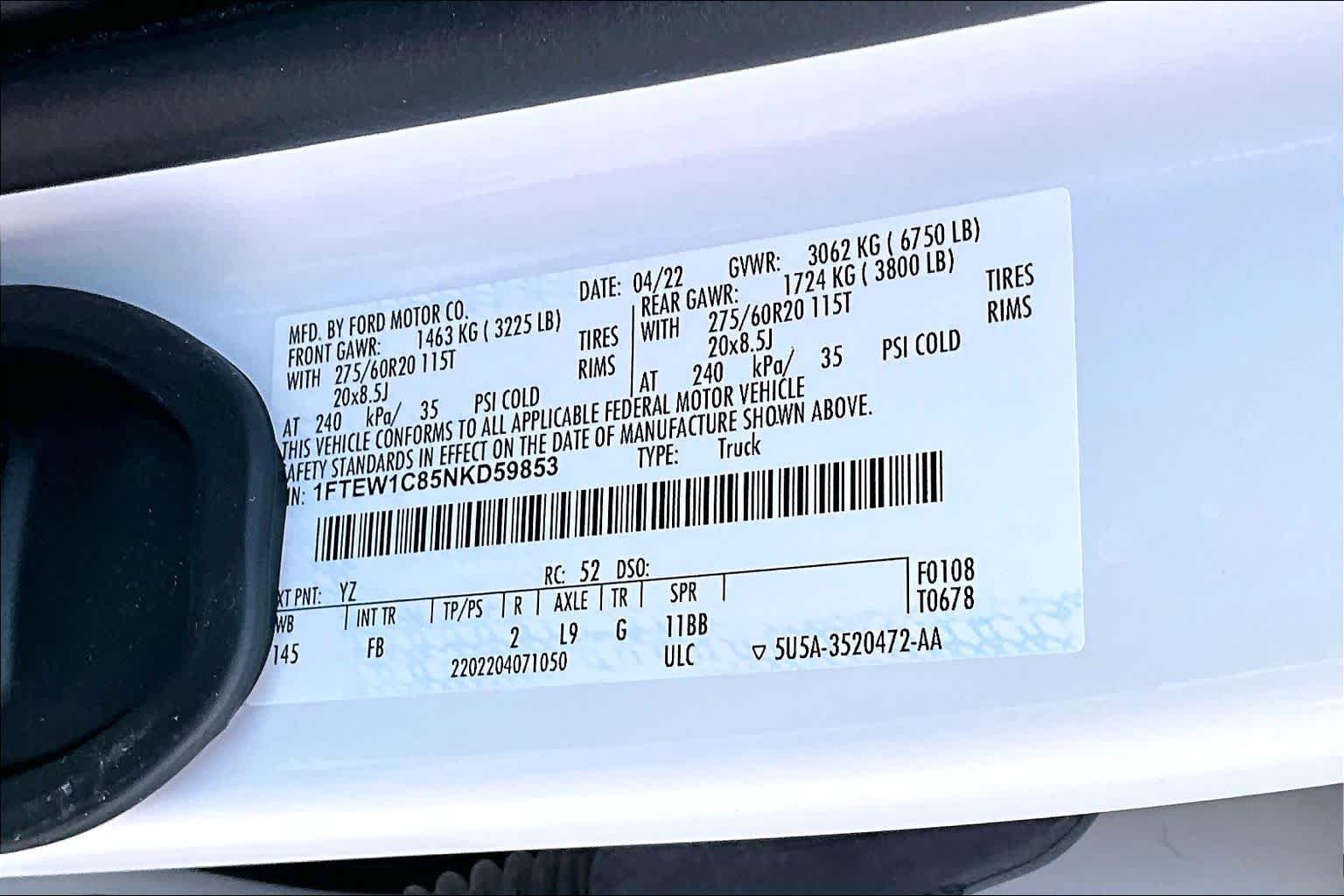 2022 Ford F-150