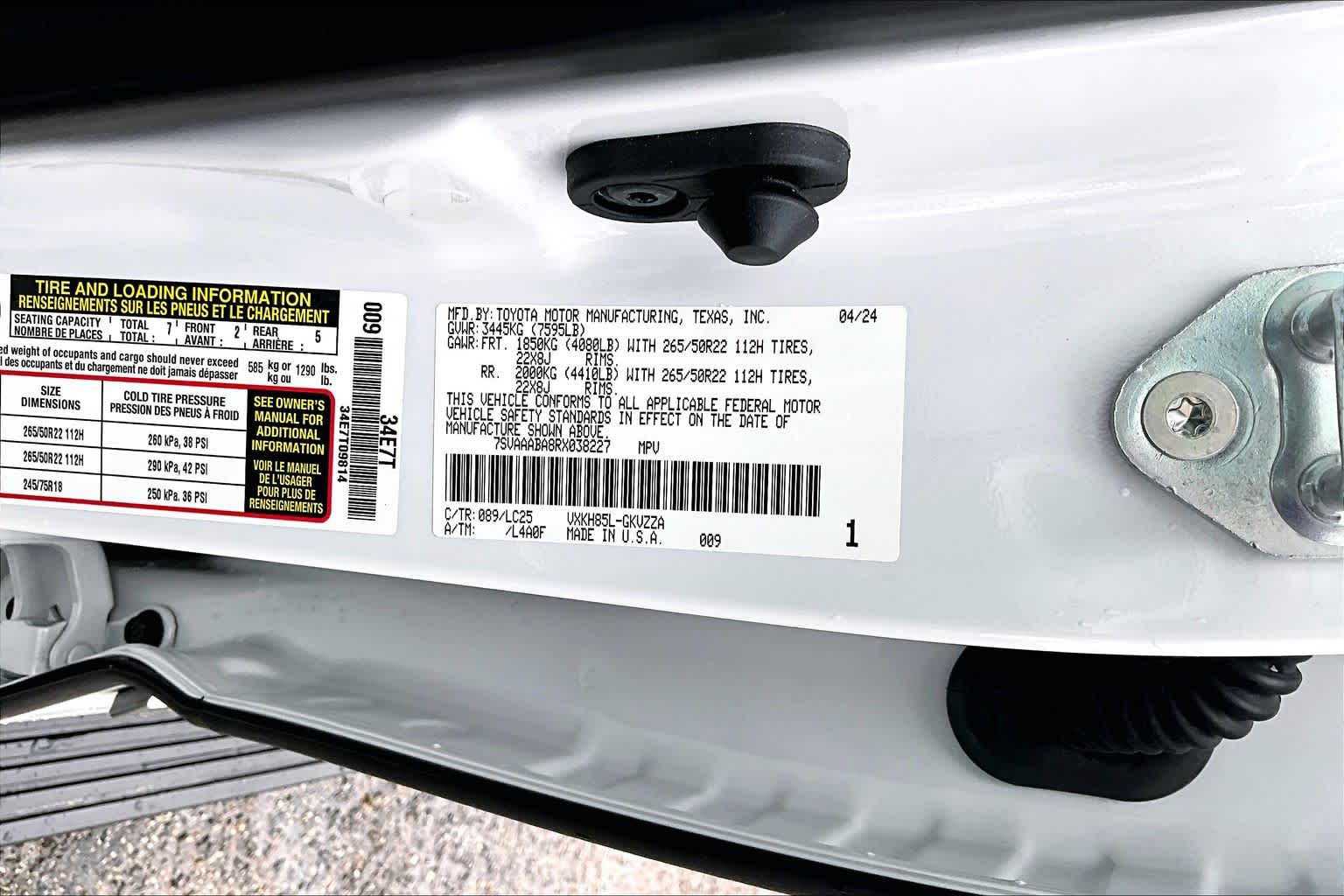 2024 Toyota Sequoia